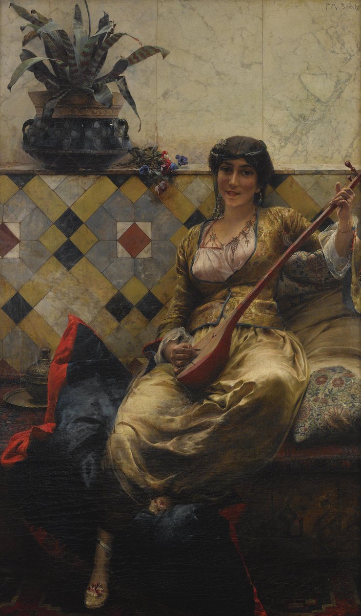 Serenata en el harén de Ferdinand Max Bredt