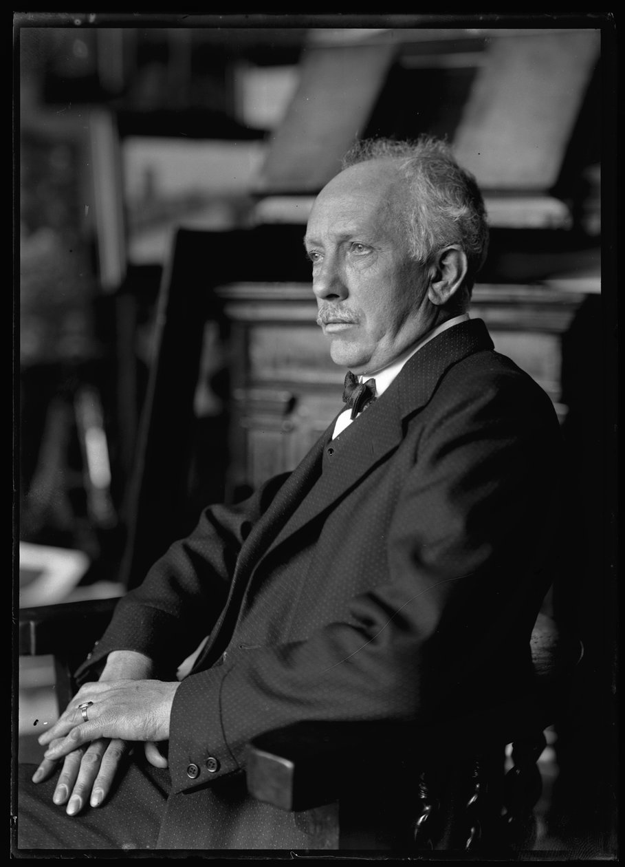 Foto de Richard Strauss (1864-1949) de Ferdinand Schmutzer