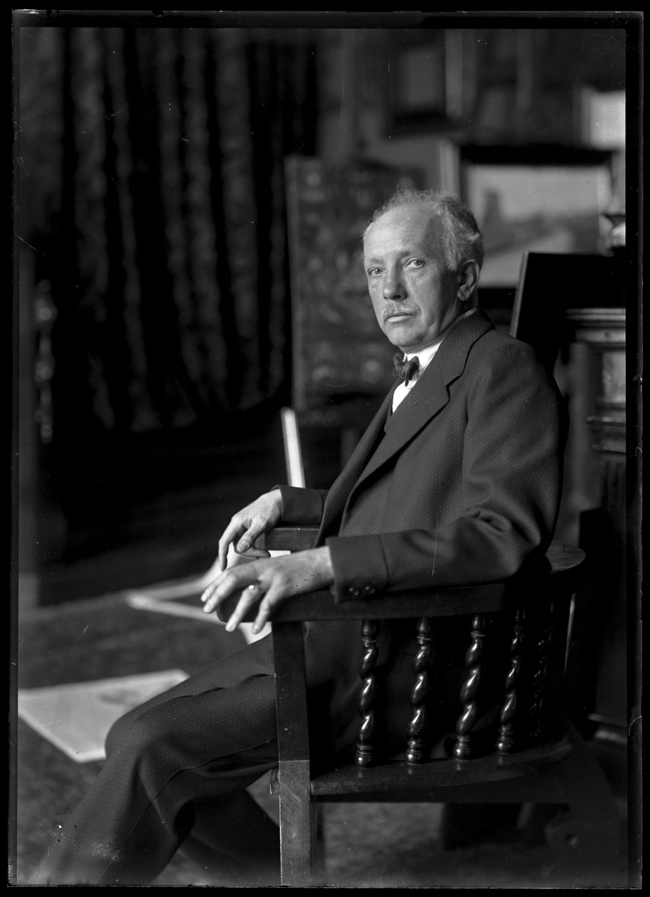 Foto de Richard Strauss (1864-1949) de Ferdinand Schmutzer