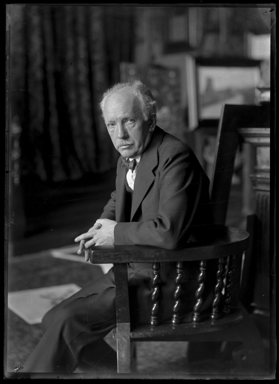 Foto de Richard Strauss (1864-1949) de Ferdinand Schmutzer