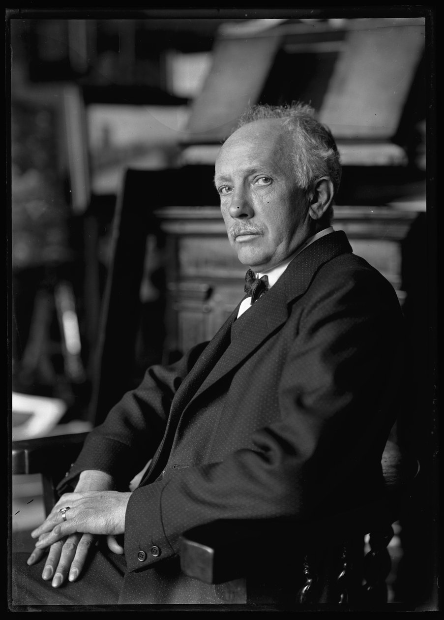 Foto de Richard Strauss (1864-1949) de Ferdinand Schmutzer