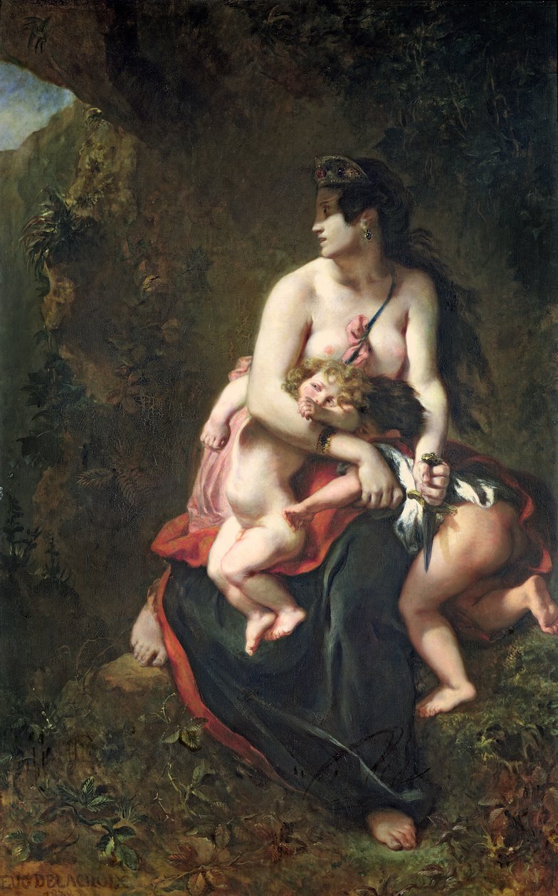 Medea, 1838 de Ferdinand Victor Eugene Delacroix