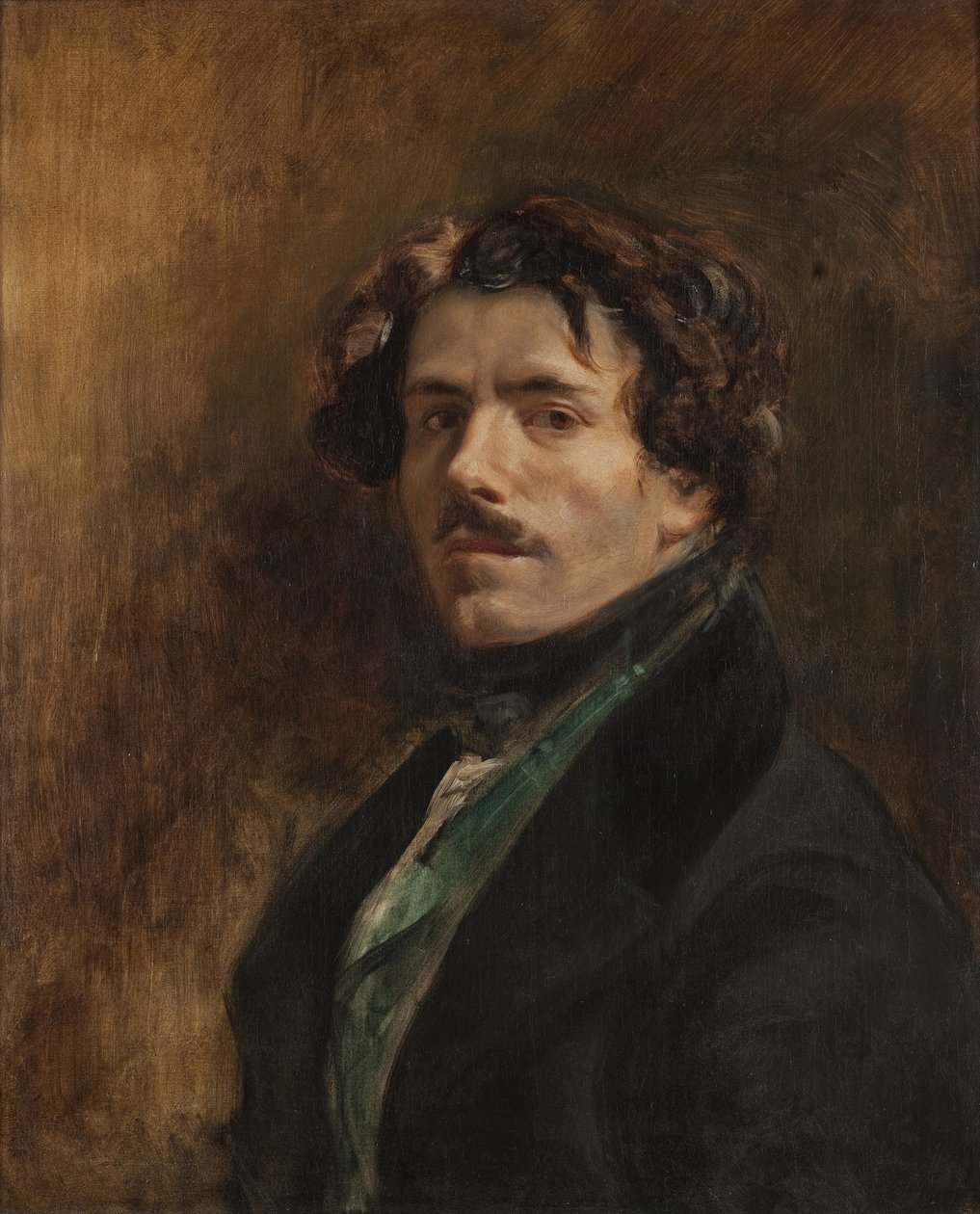 Autorretrato de Ferdinand Victor Eugene Delacroix