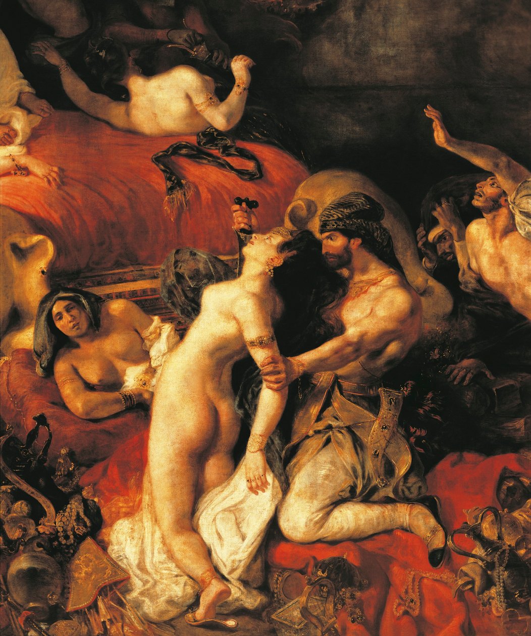 La muerte de Sardanápalo de Ferdinand Victor Eugene Delacroix
