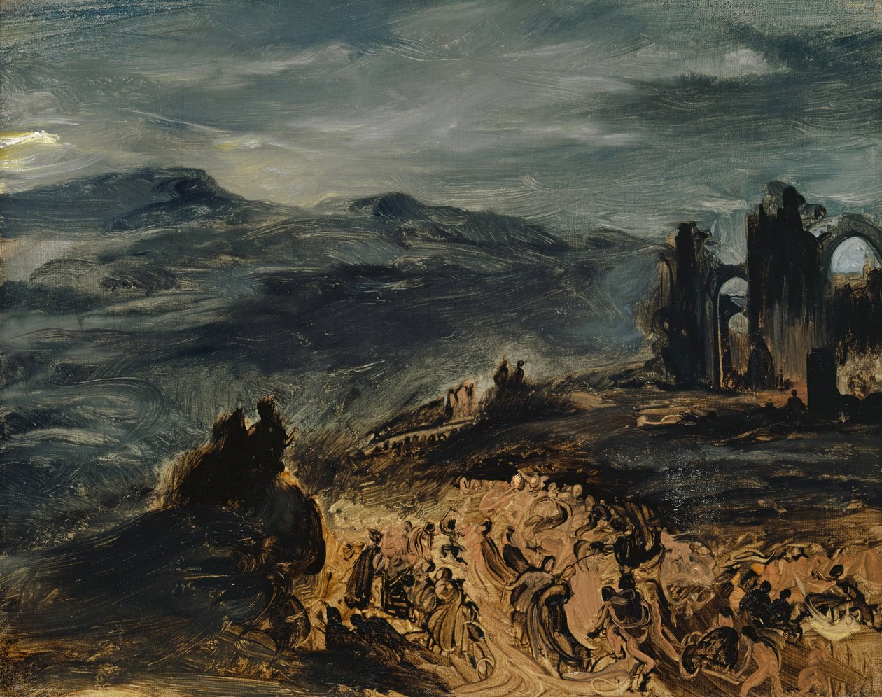 El aquelarre, 1831-33 de Ferdinand Victor Eugene Delacroix
