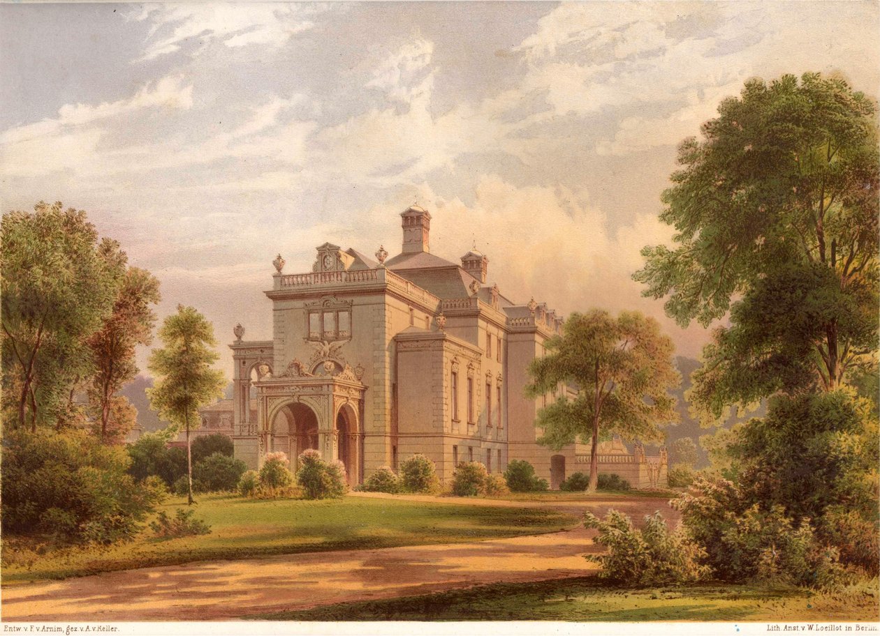 Pabellón de caza Glienicke de Ferdinand von Arnim