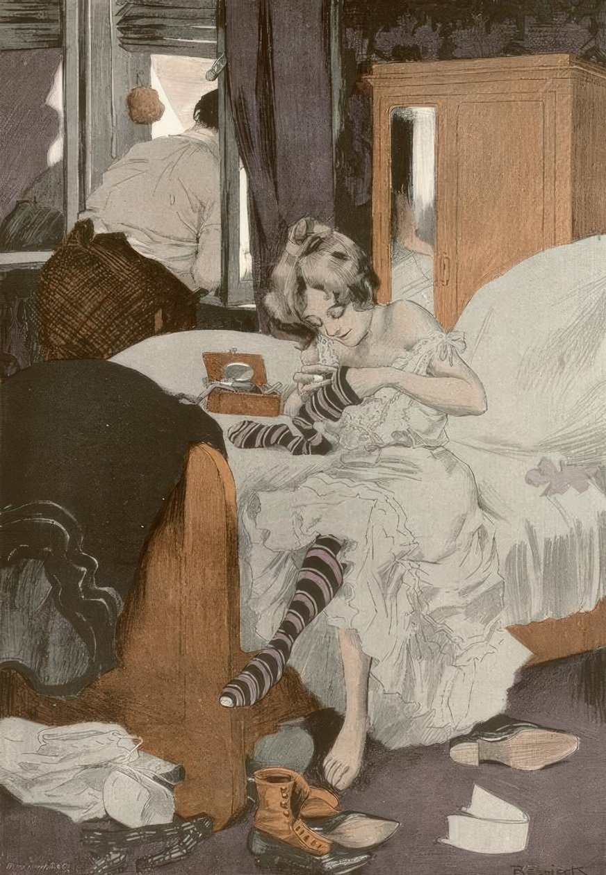En el viaje de bodas de Ferdinand von Reznicek