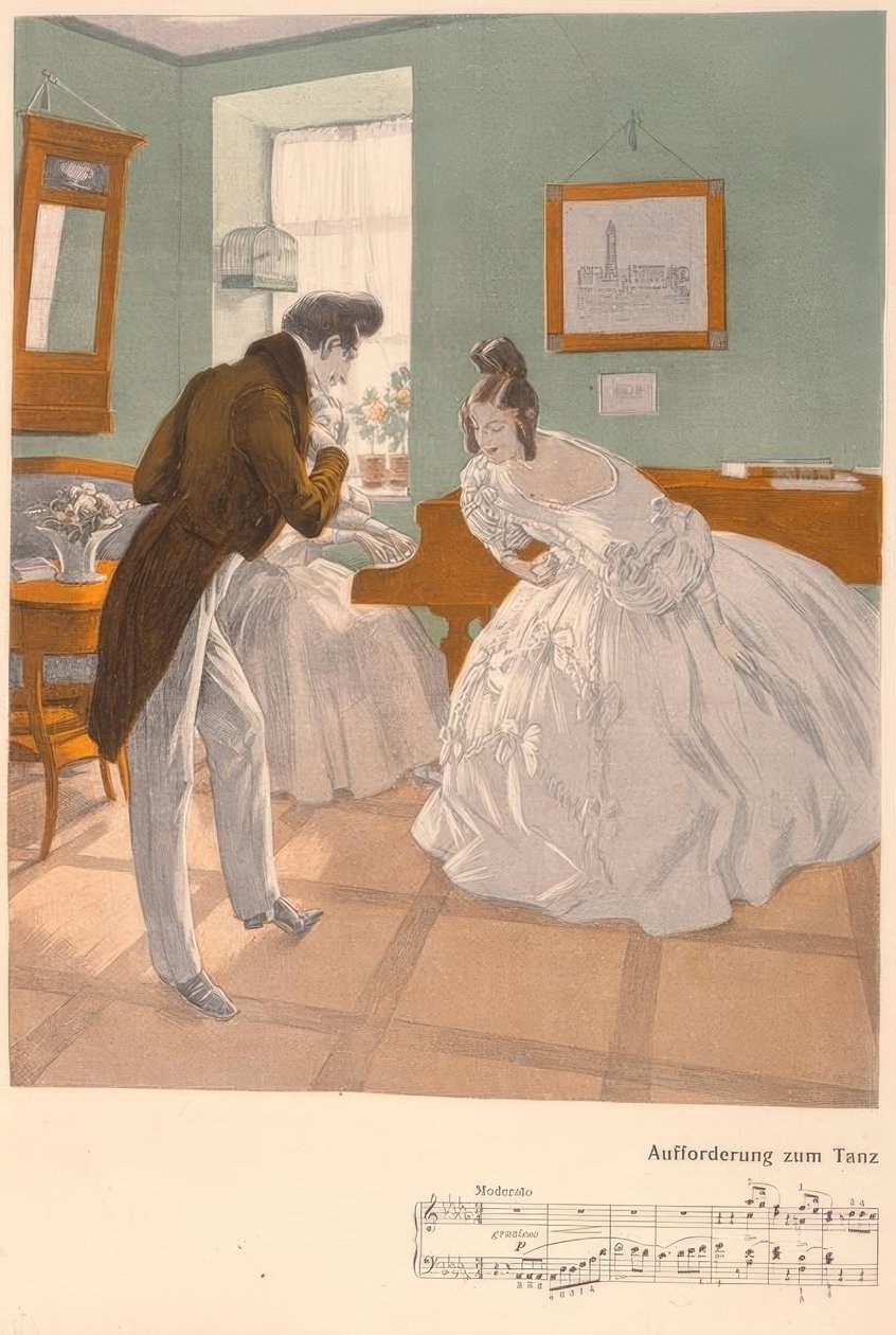 Aufforderung zum Tanz de Ferdinand von Reznicek