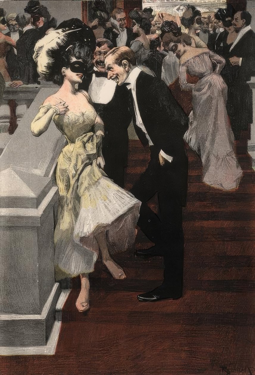 Reznicek / Bal pare / de: Mundo galante/1904 de Ferdinand von Reznicek