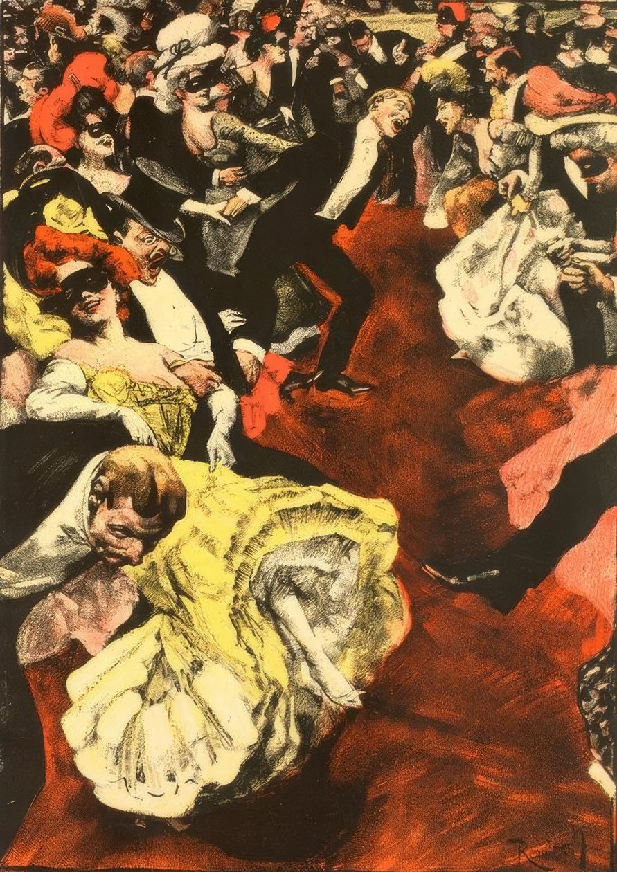 Leichtsinn / Mundo galante / 1904 de Ferdinand von Reznicek