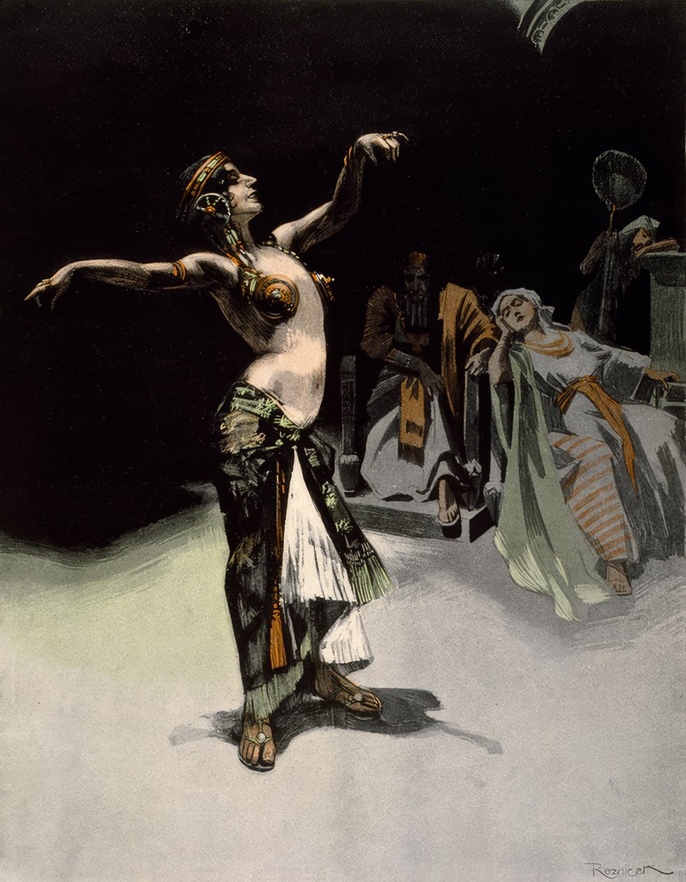 Reznicek / Salomé / Gráfica 1906 de Ferdinand von Reznicek