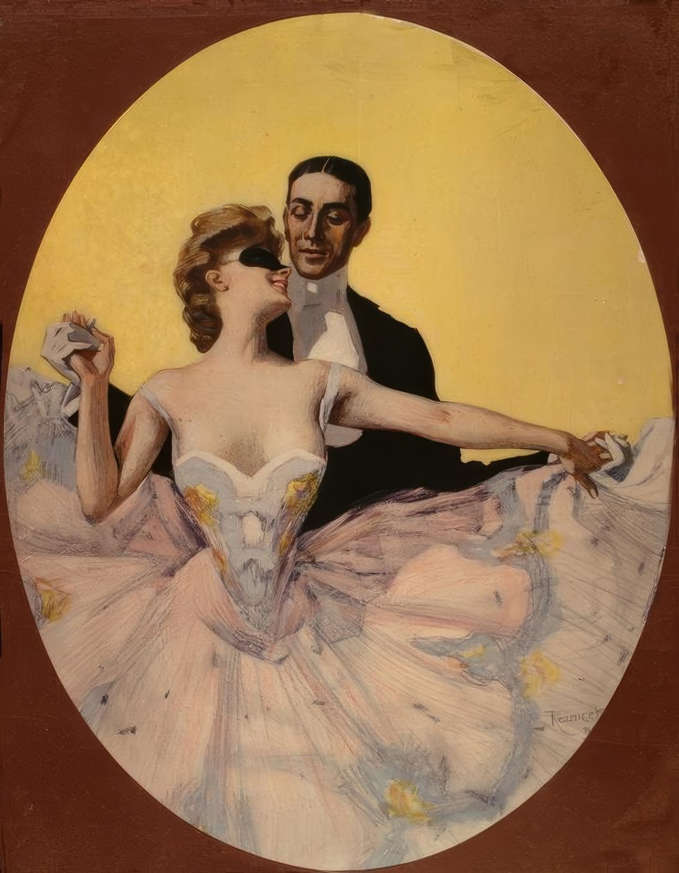 Pareja de Baile de Ferdinand von Reznicek