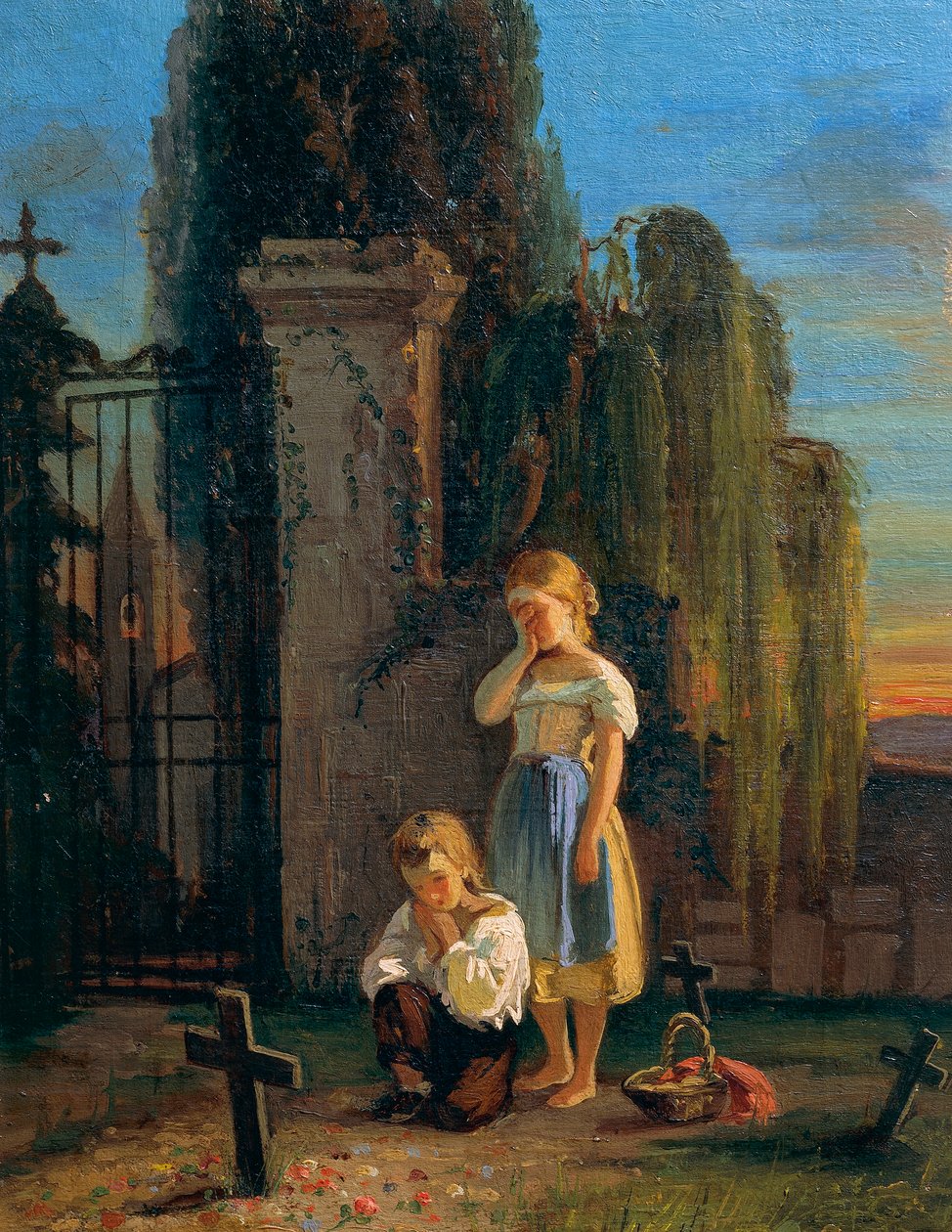 Huérfanos, por Ferdinando Buonamici de Ferdinando Buonamici