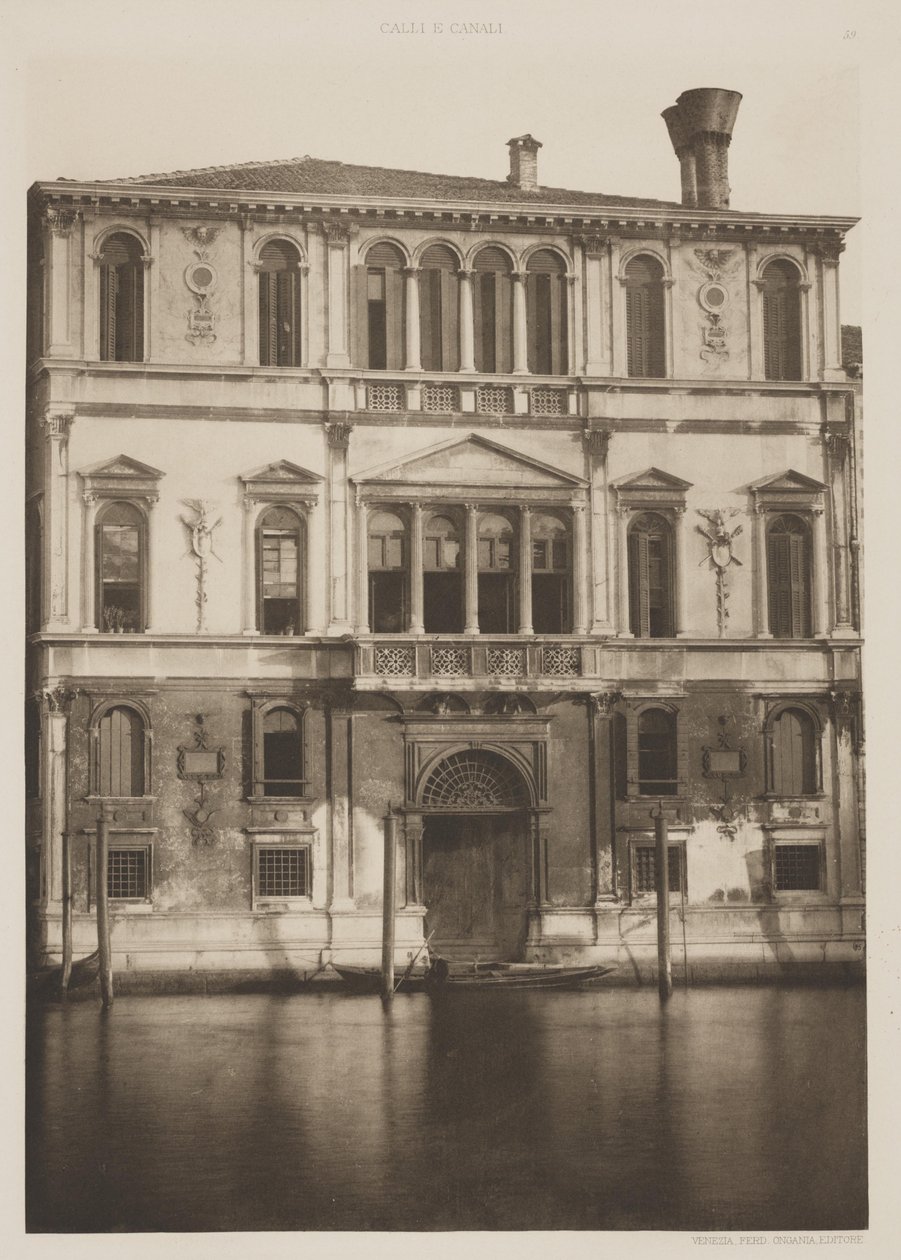 Palacio Contarini de Ferdinando Ongania
