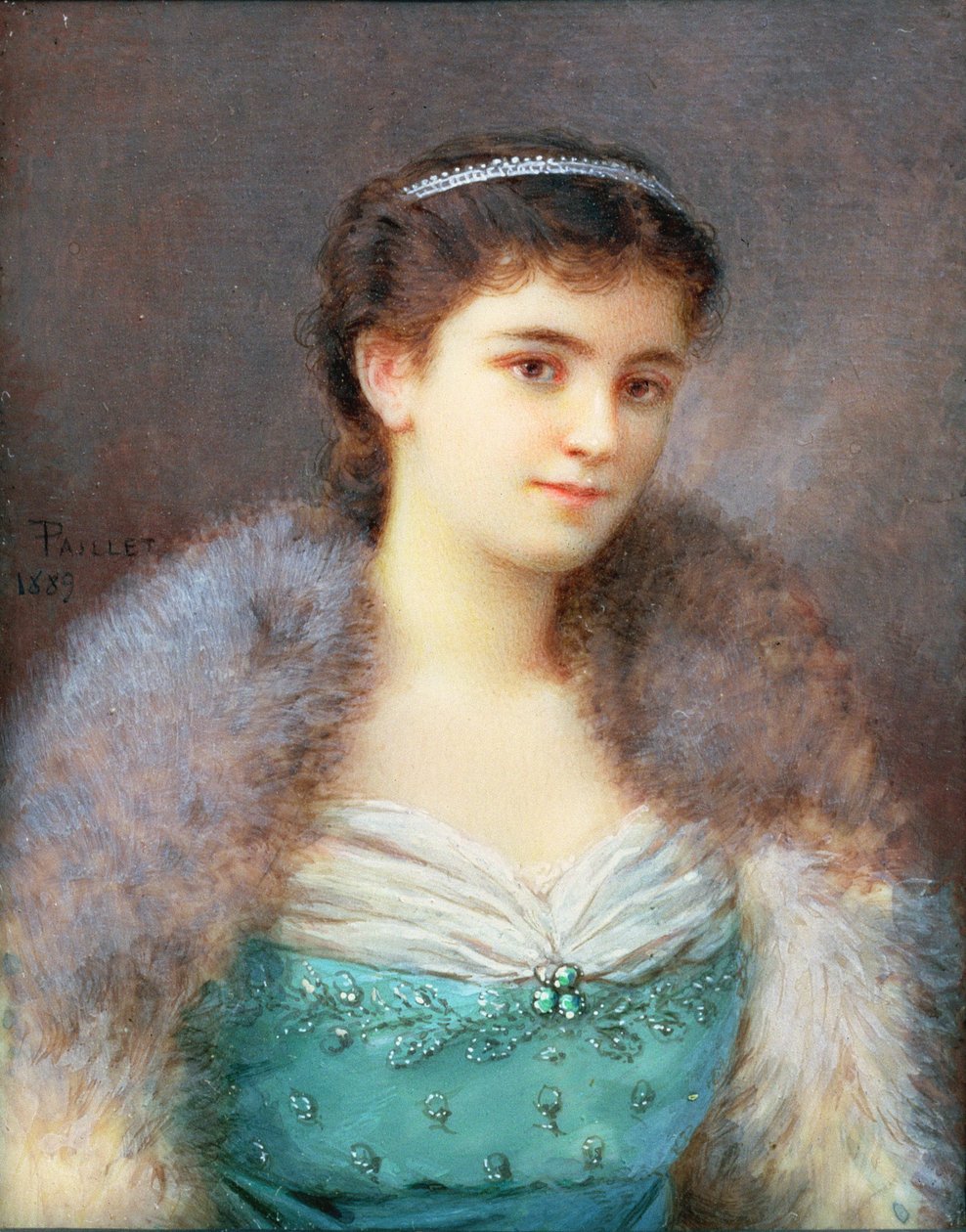 Mary Victoria Leiter, Lady Curzon (1870-1906) 1889 de Fernand Paillet