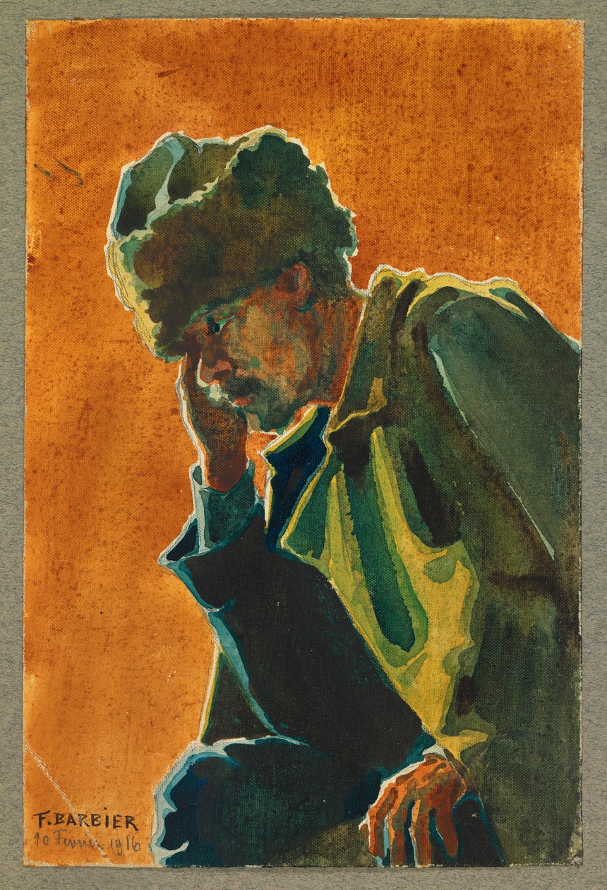 Prisionero ruso, Gustrow de Fernand Barbier