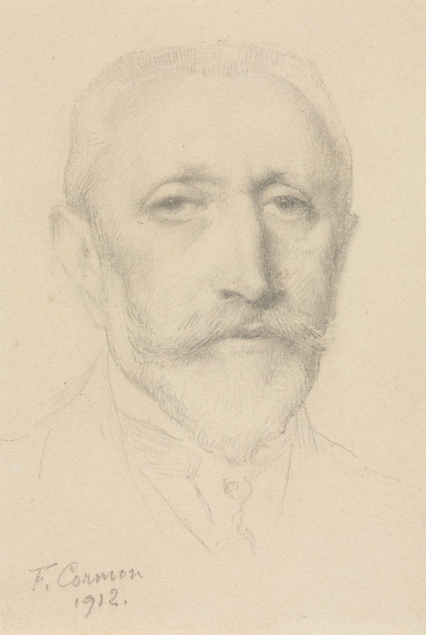 Autorretrato, 1912 de Fernand Cormon