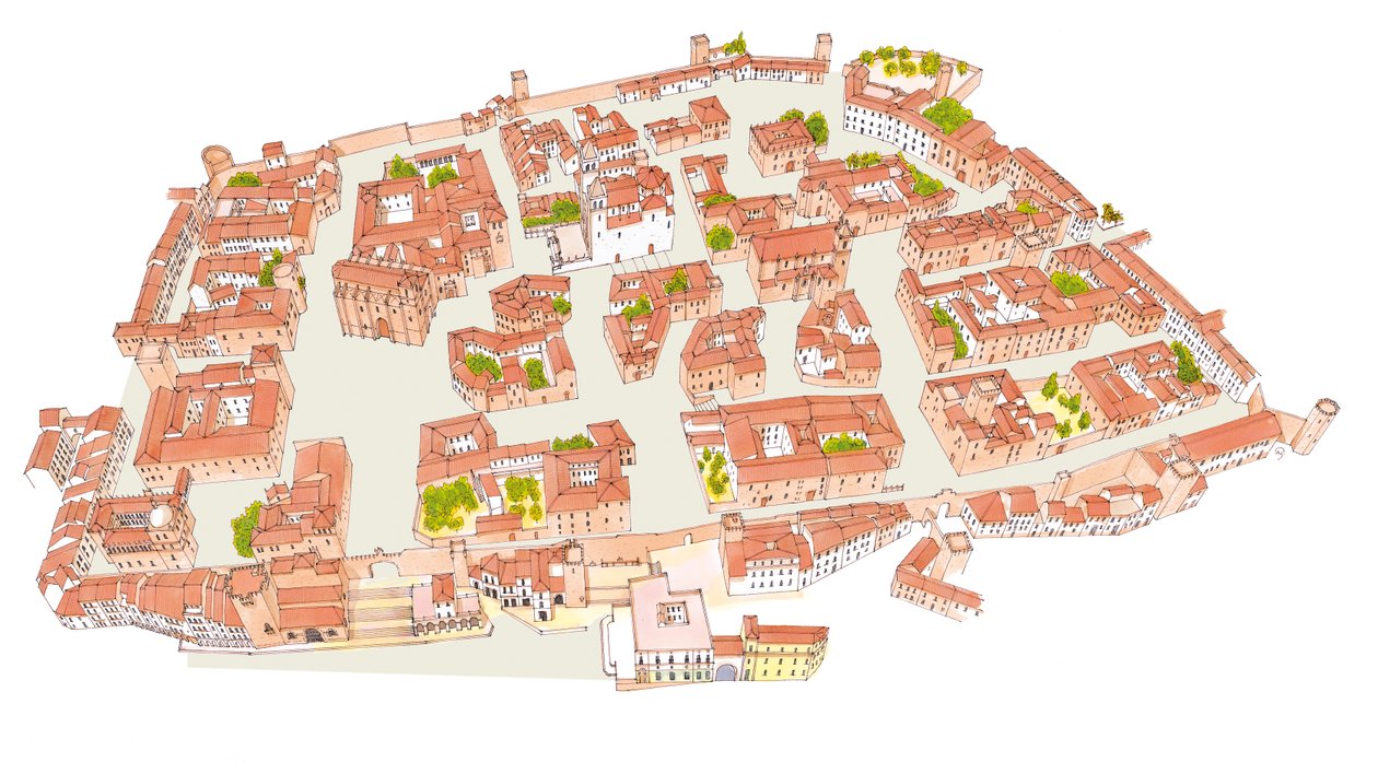 Cáceres, España. Ciudad medieval de Fernando Aznar Cenamor