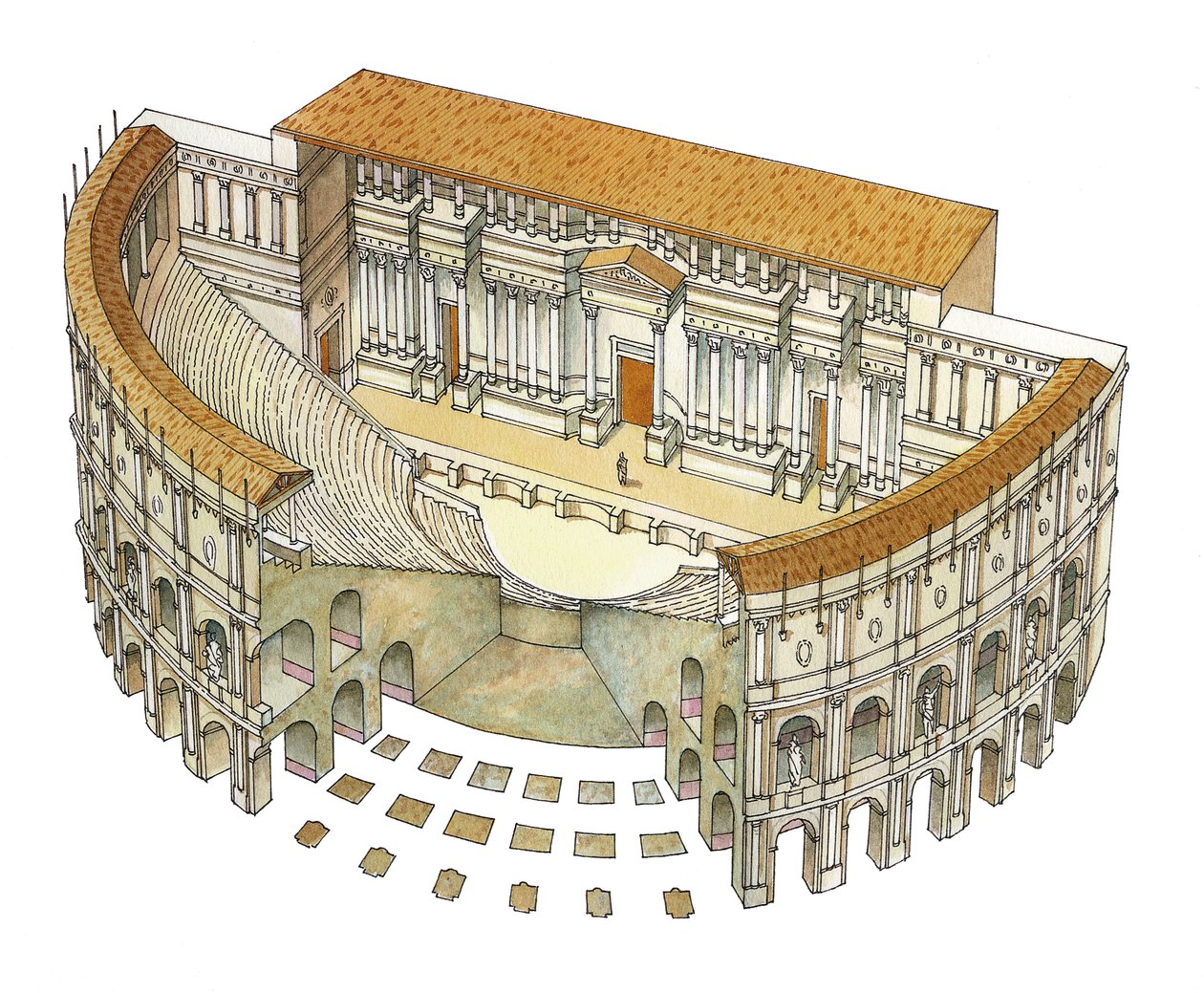 Teatro Romano de Fernando Aznar Cenamor