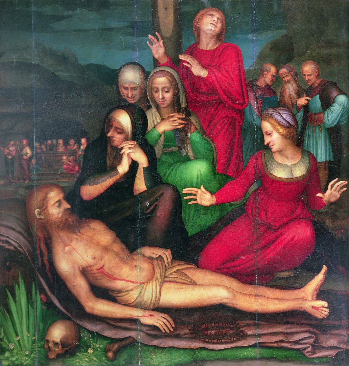 El Cristo muerto, siglo XVI de Fernando Yanez de Almedina