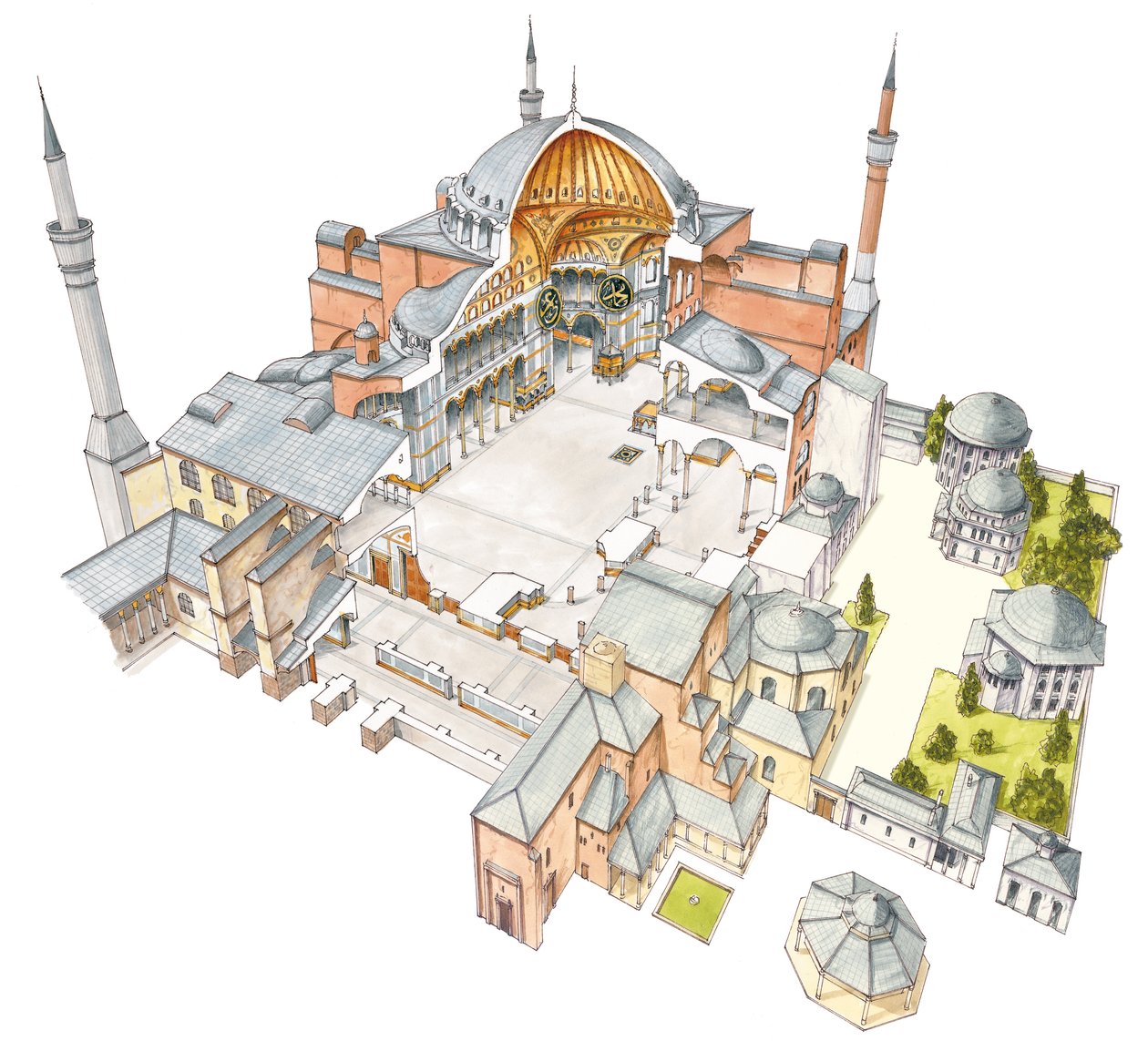 Santa Sofía. Estambul, Turquía de Fernando Aznar Cenamor