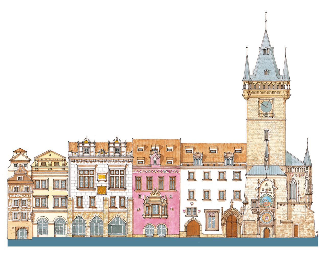 Antiguo Ayuntamiento. Praga, Chequia de Fernando Aznar Cenamor