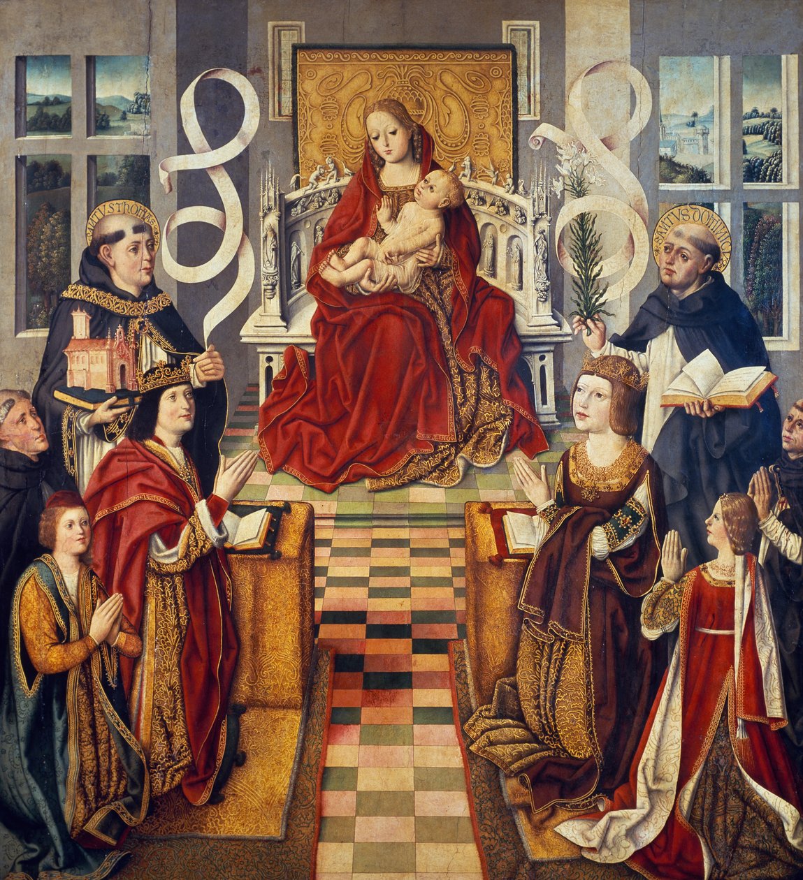 Virgen de los Reyes Católicos de Fernando Gallego