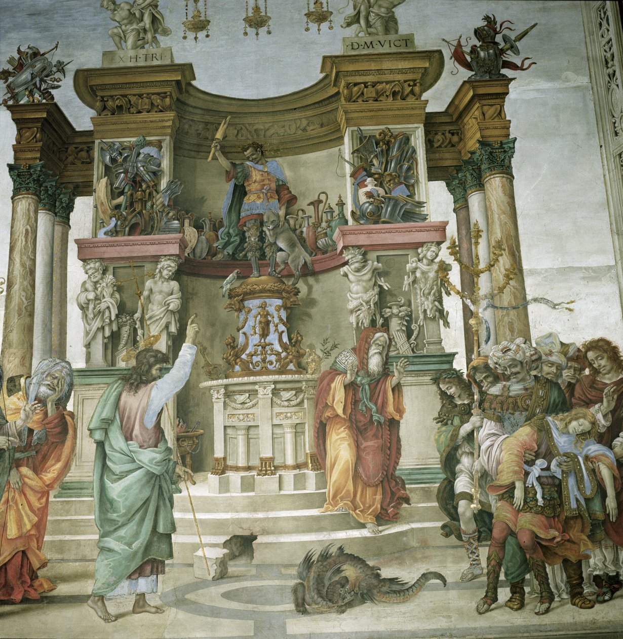 San Felipe Exorcizando un Demonio, c.1497-1500 de Filippino Lippi