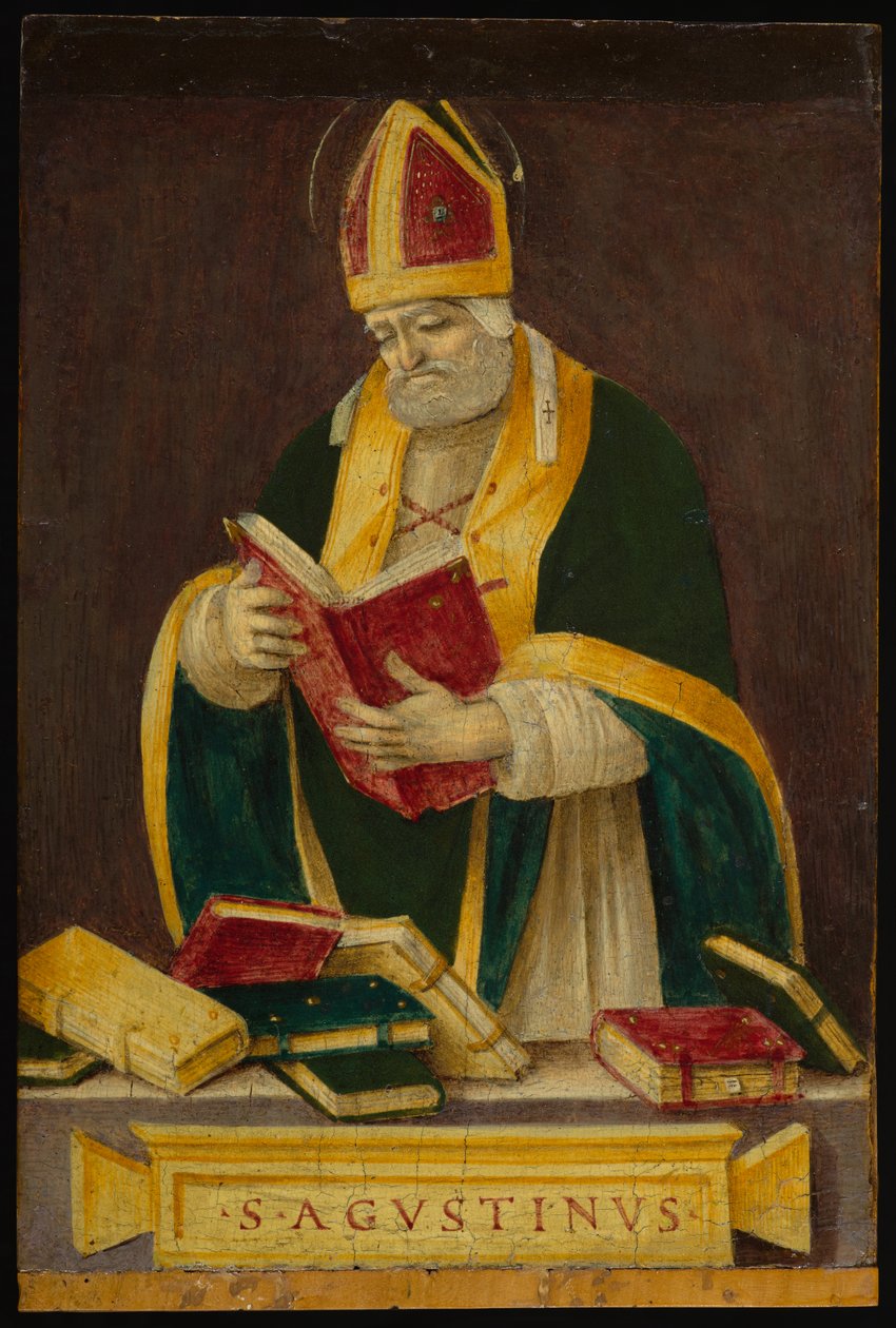 San Agustín, c.1490 de Filippino Lippi