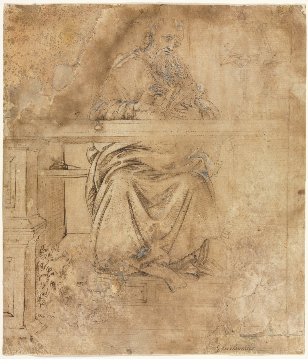 San Jerónimo en su estudio de Filippino Lippi