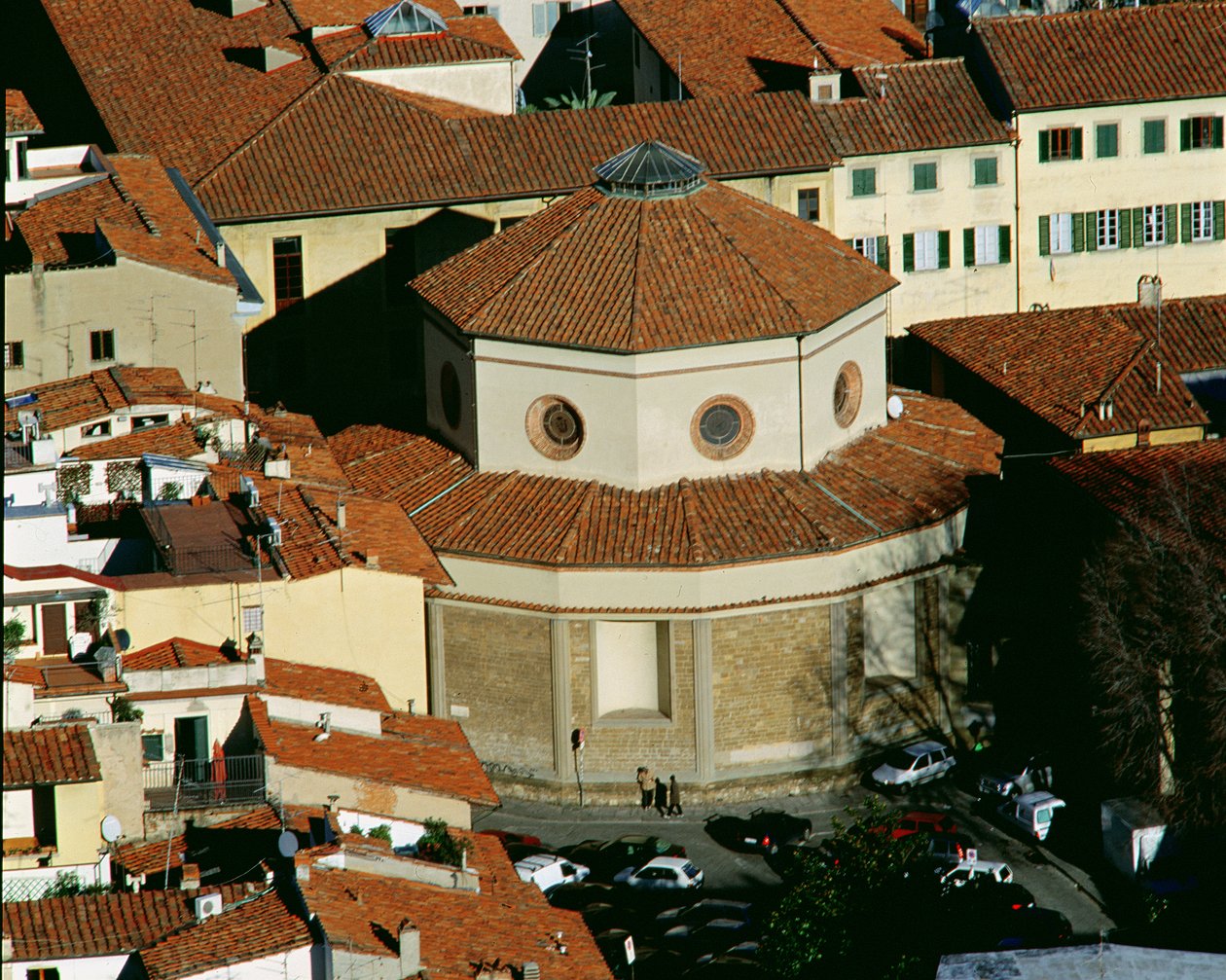 Rotonda de Santa Maria degli Angeli, comenzada en 1434 de Filippo Brunelleschi