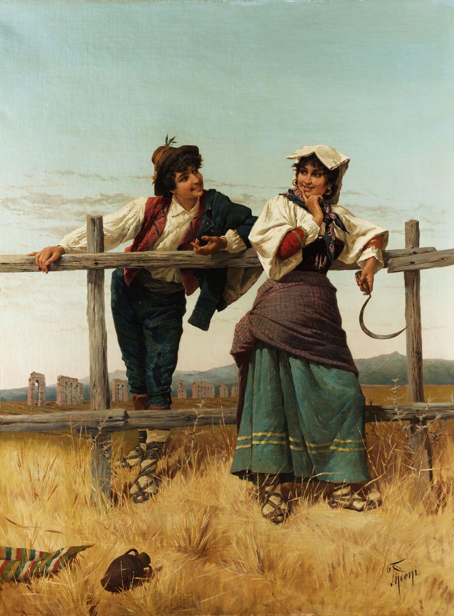 El encuentro enamorado de Filippo Indoni