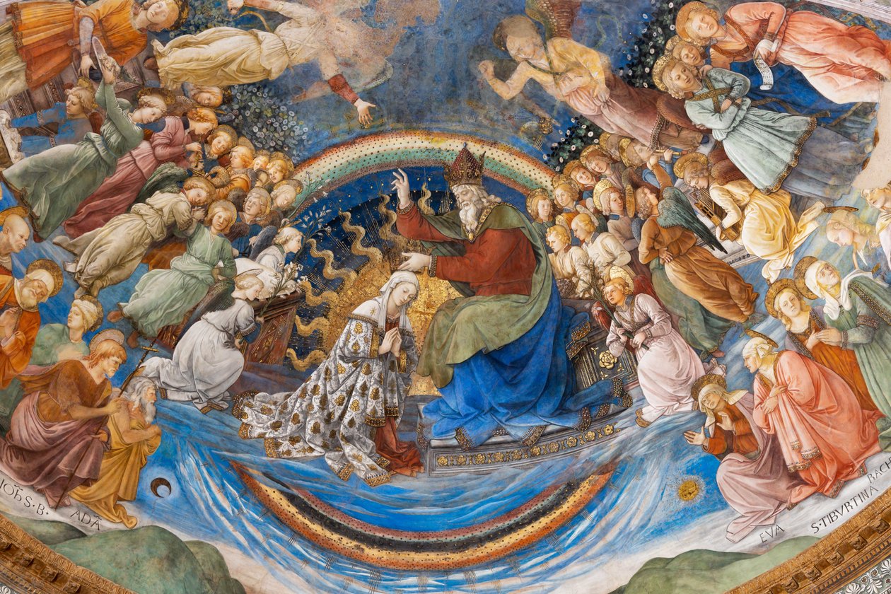 Coronación de María de Filippo Lippi