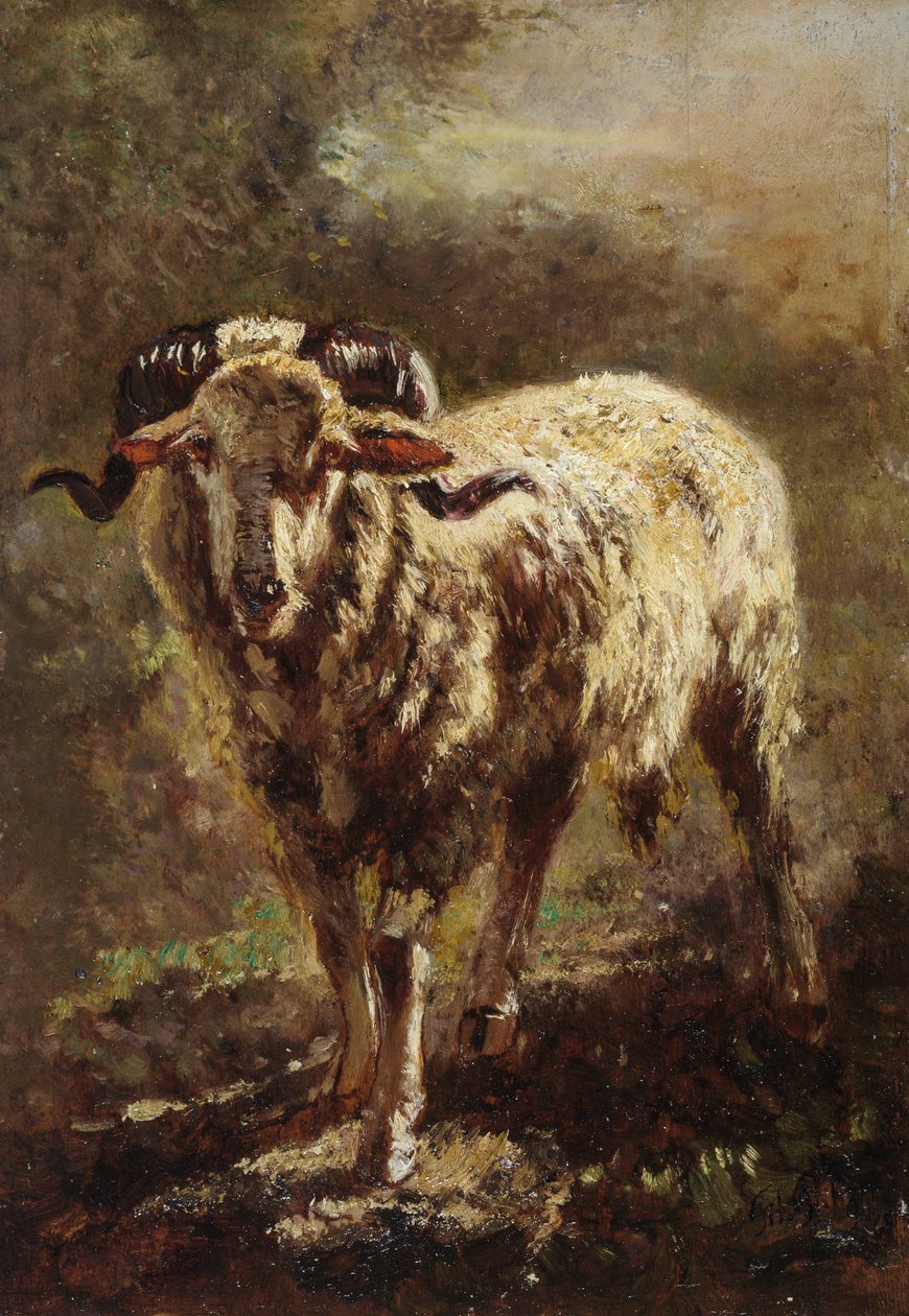 Cabra de Filippo Palizzi