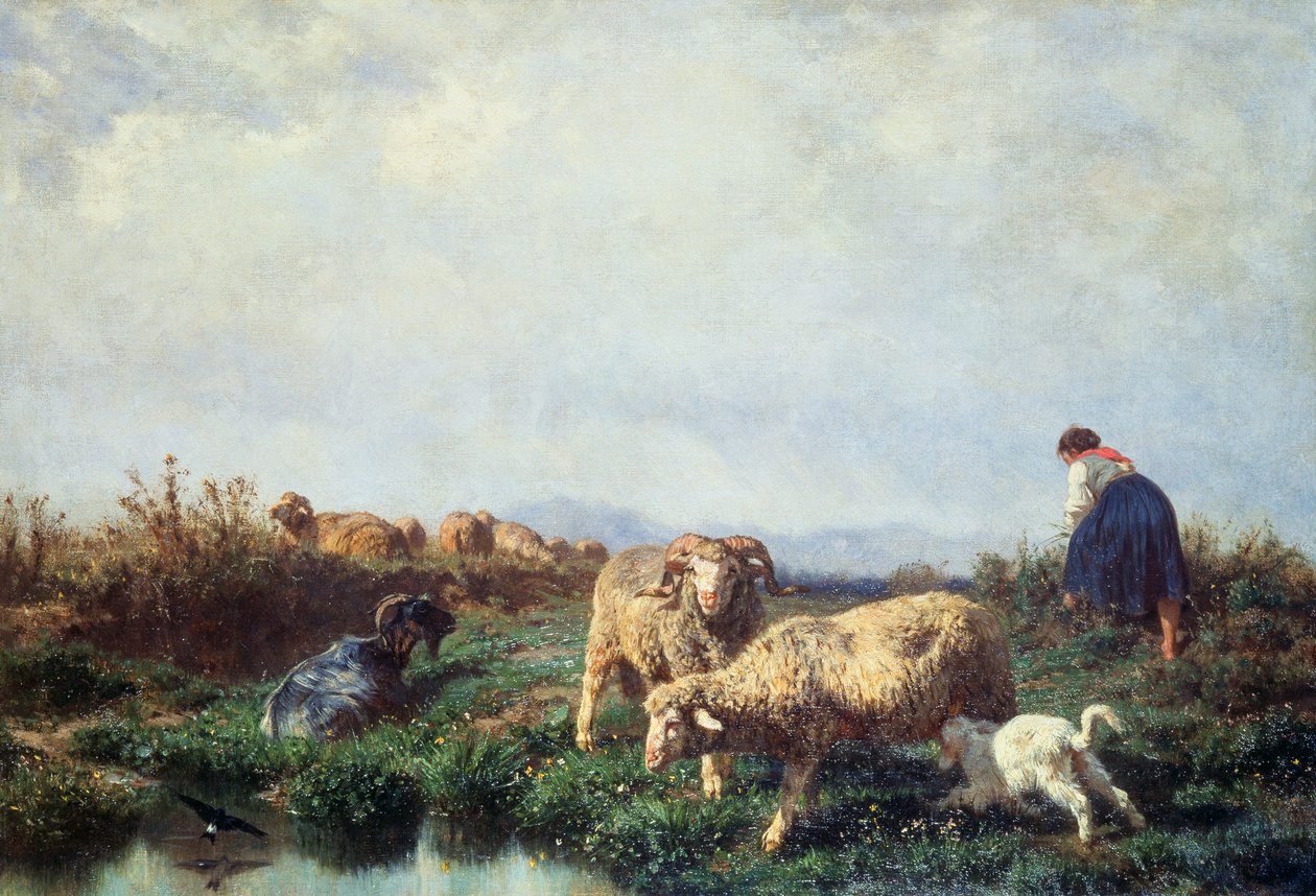 Rebaños de Filippo Palizzi
