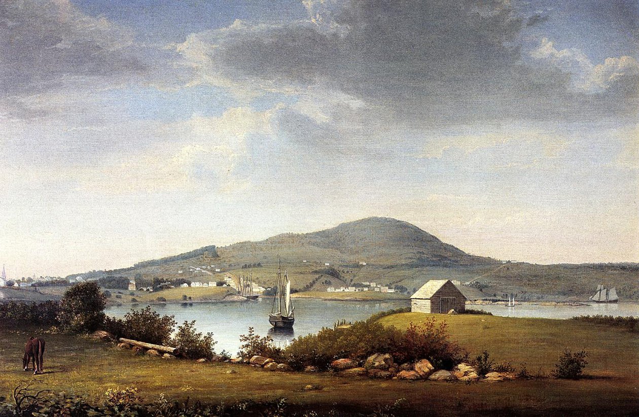 Blue Hill, Maine, EE.UU., c.1853-57 de Fitz Henry Lane