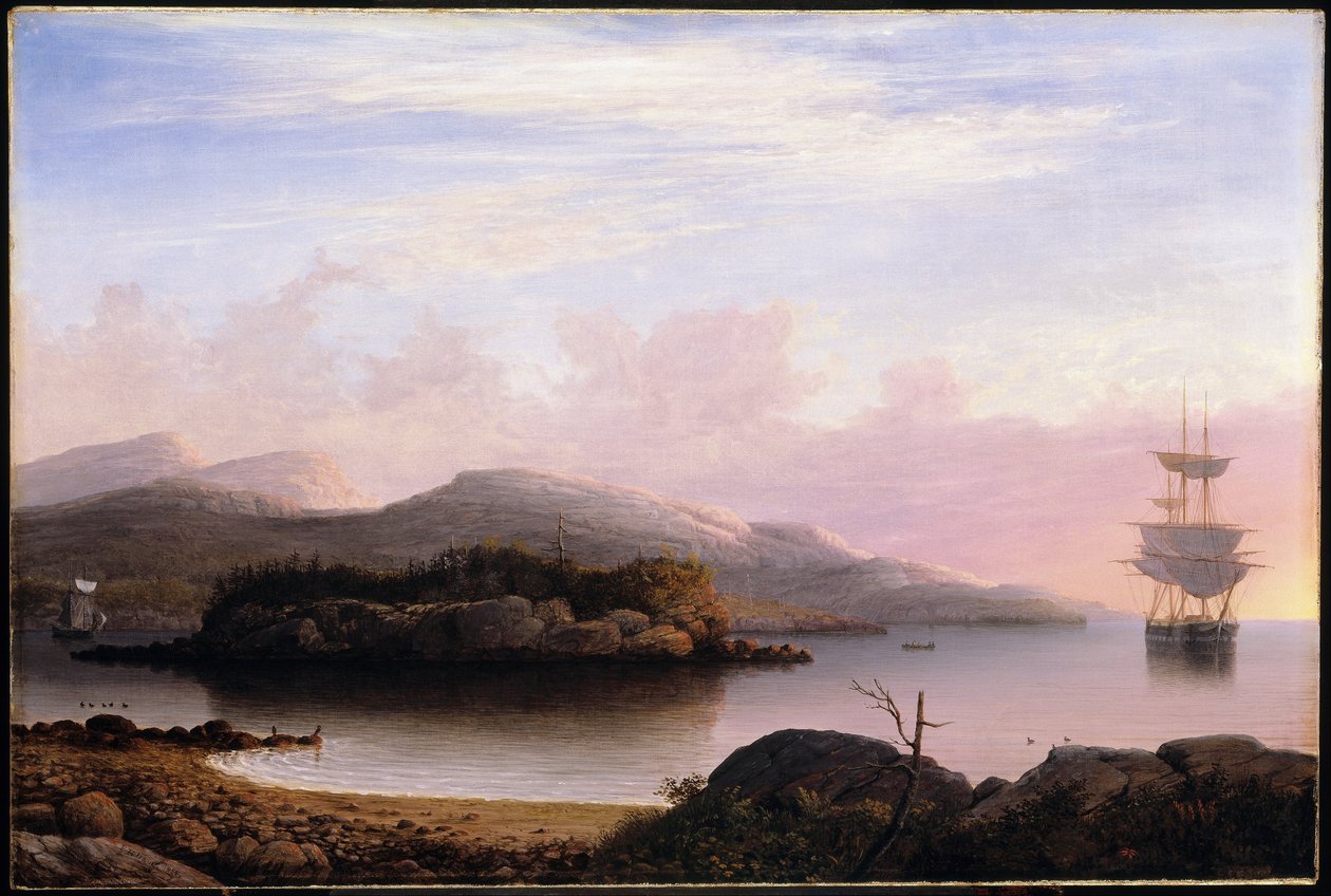 Fuera de Mount Desert Island de Fitz Henry Lane