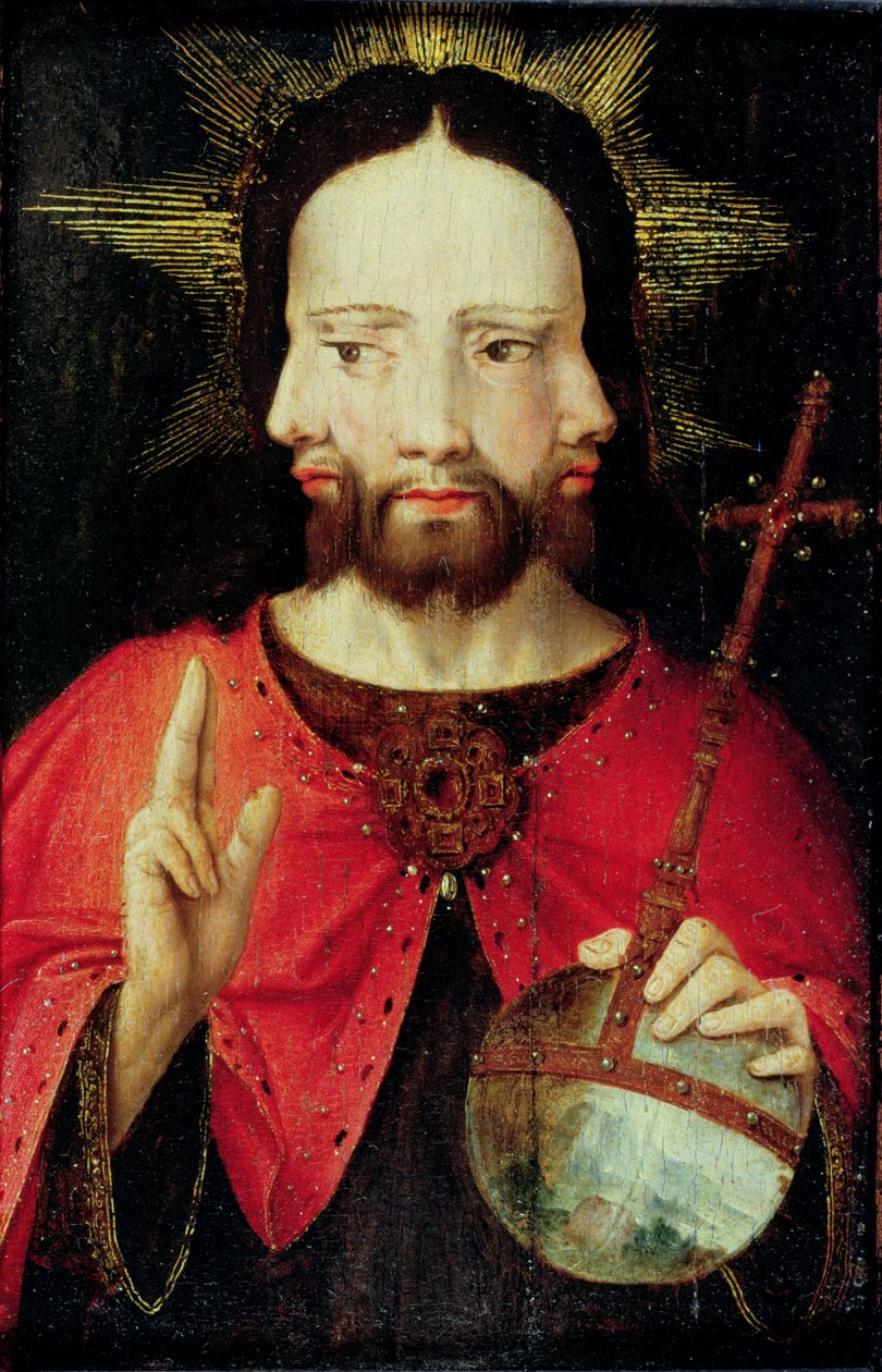 Cristo Trinitario, c.1500 de Flemish School