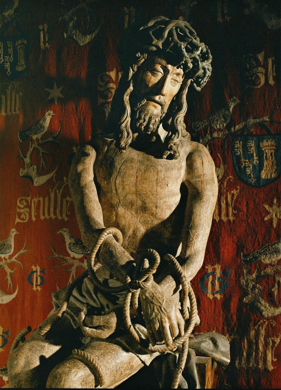 Cristo con las manos atadas Estatua ... de Flemish School
