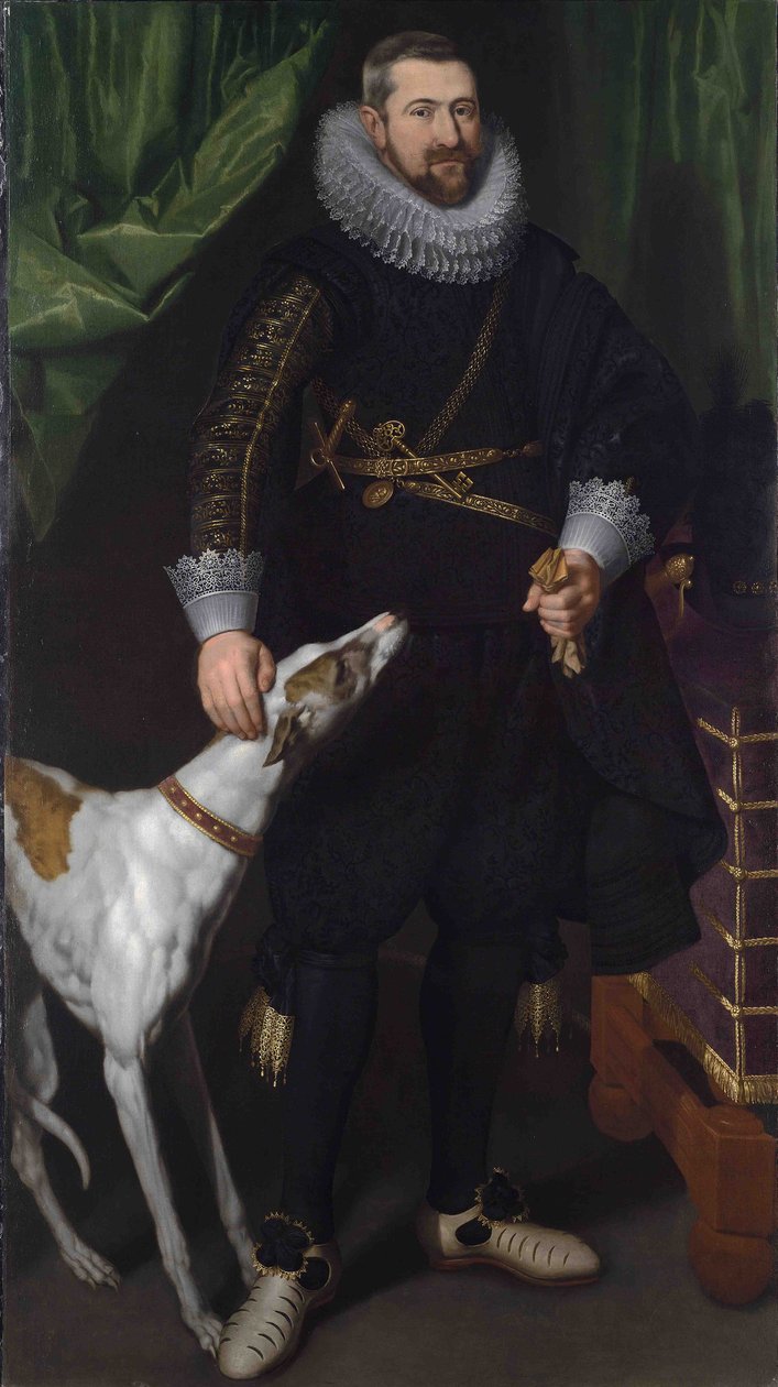 Retrato de Charles-Alexandre de Croÿ de Flemish School