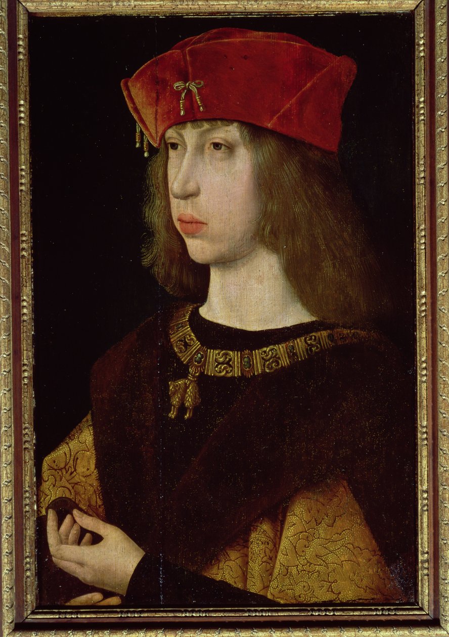 Retrato de Felipe el Hermoso (1478-1506) de Flemish School