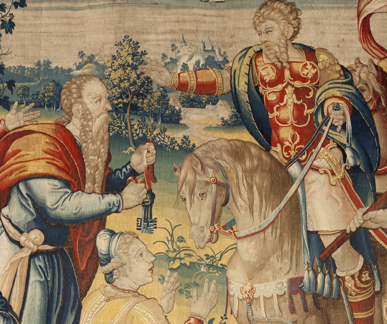 Historia de Aníbal, c.1570 (tapiz) de Flemish School
