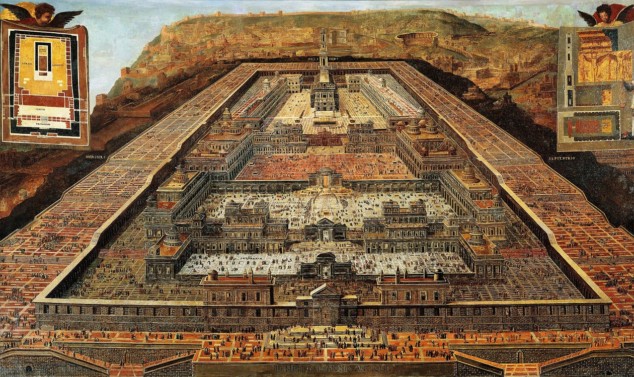 El Templo de Salomón de Flemish School