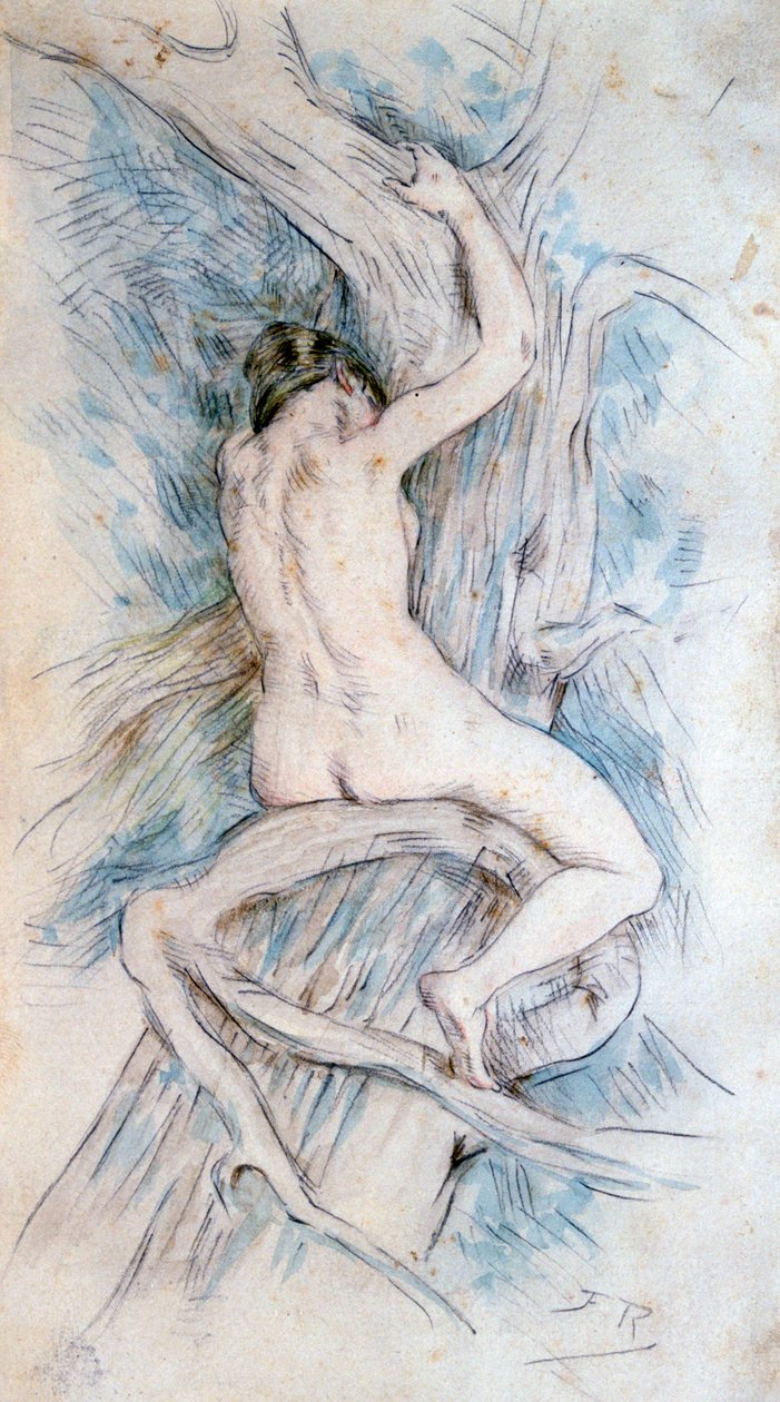 Hamadryade, c. 1850-1898 de Félicien Rops