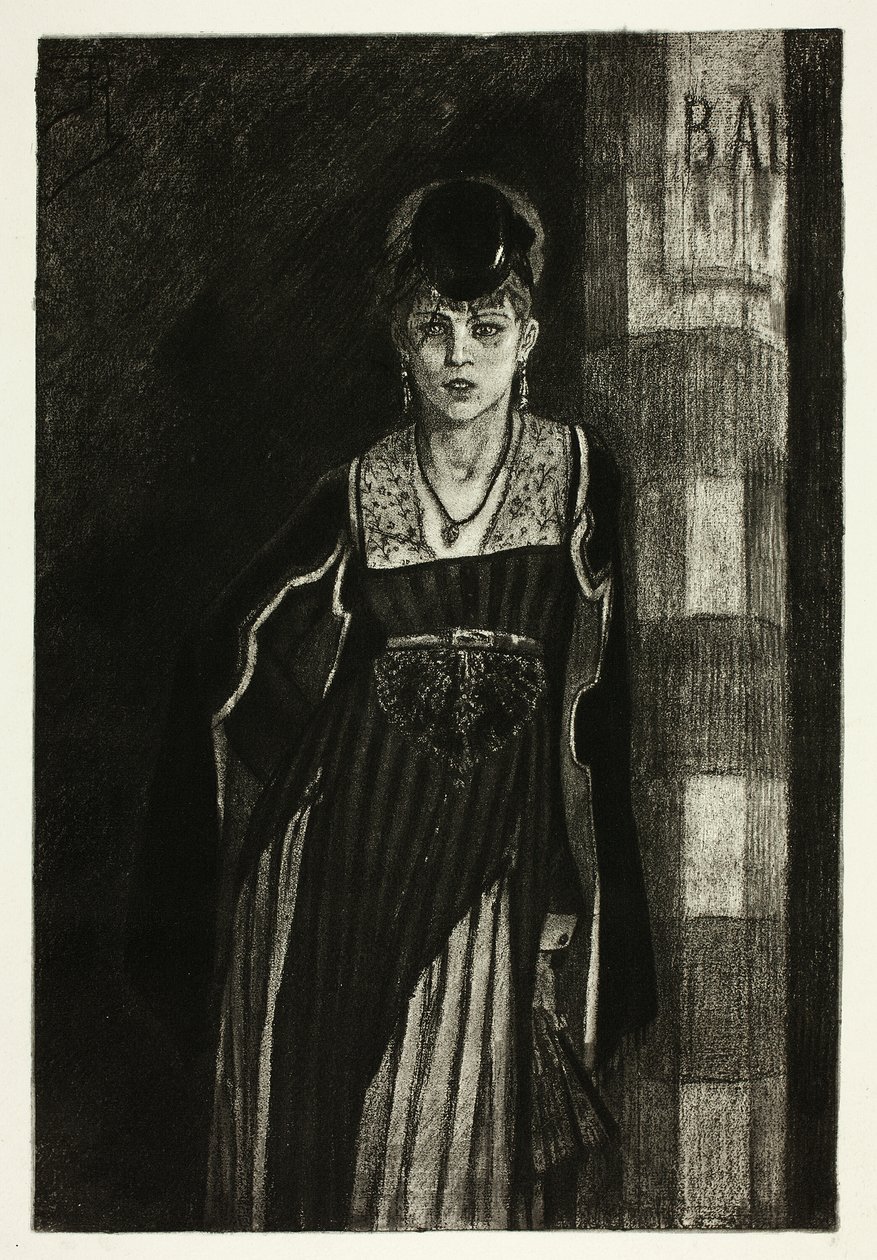 El bebedor de absenta de Félicien Rops
