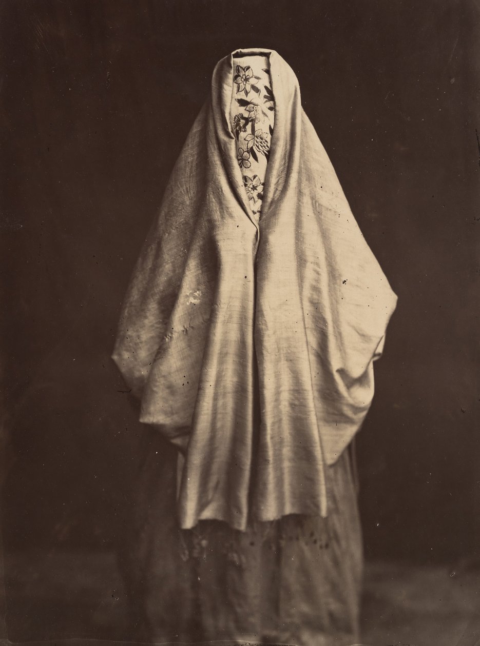 Mujer turca en traje de ciudad, 1870s de Félix Bonfils