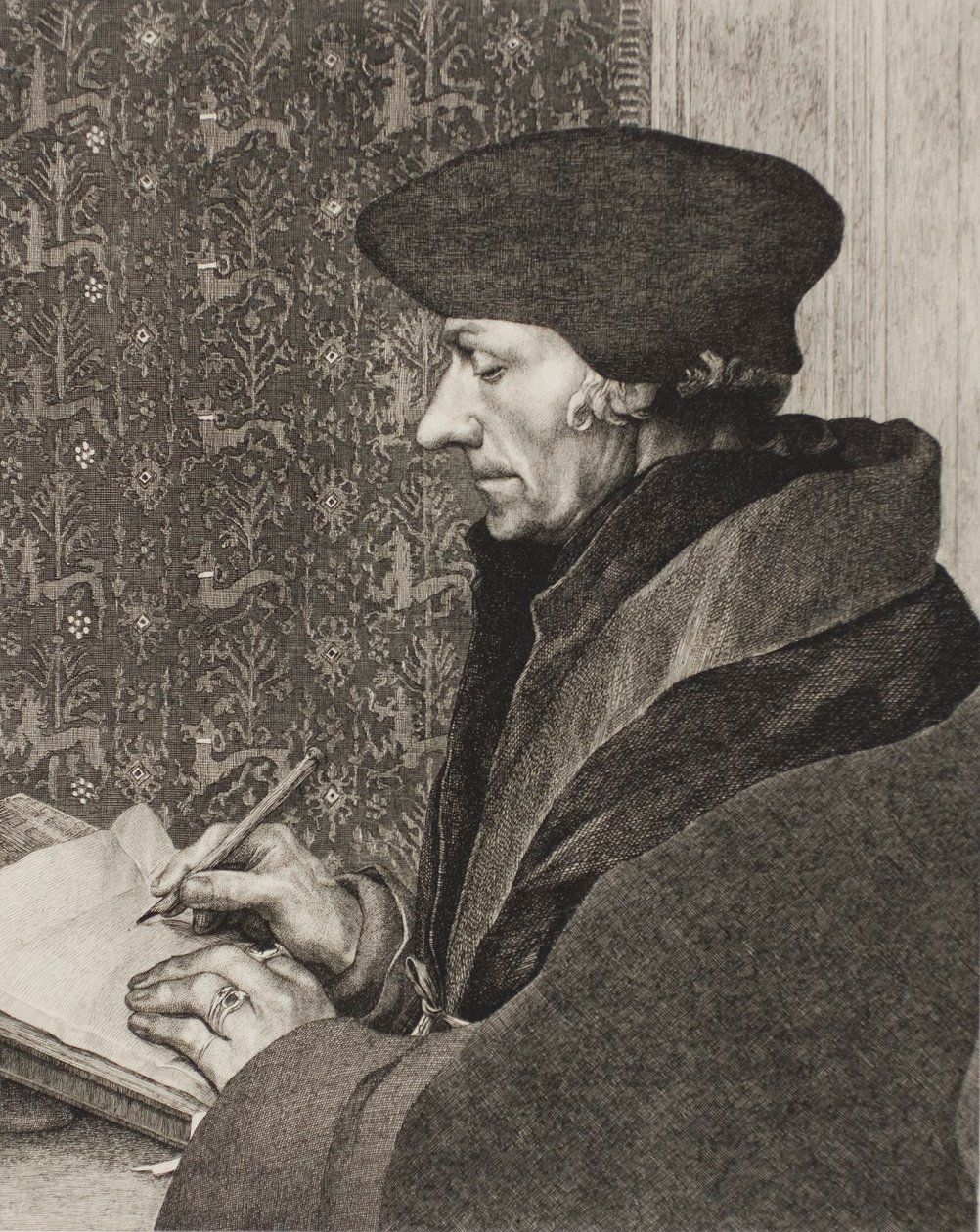 Erasmus de Félix Henri Bracquemond