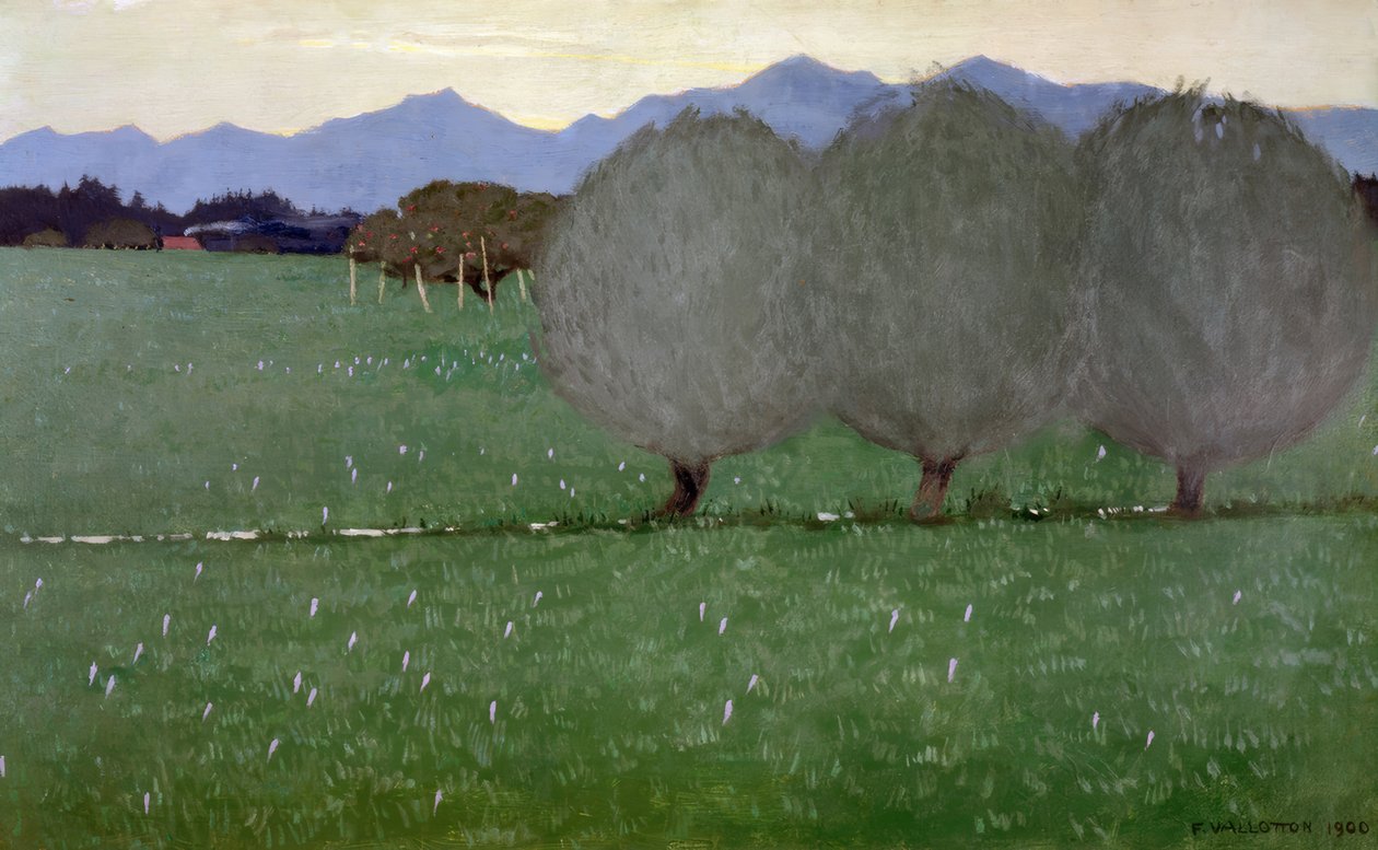 Los sauces de Félix Vallotton