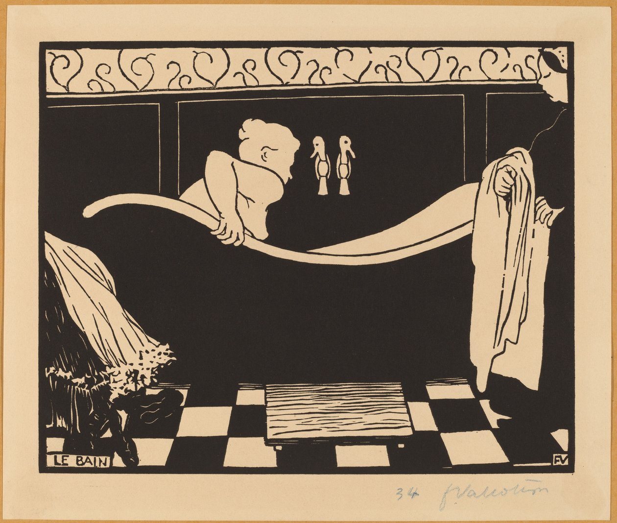 El Baño (Le Bain) de Félix Vallotton