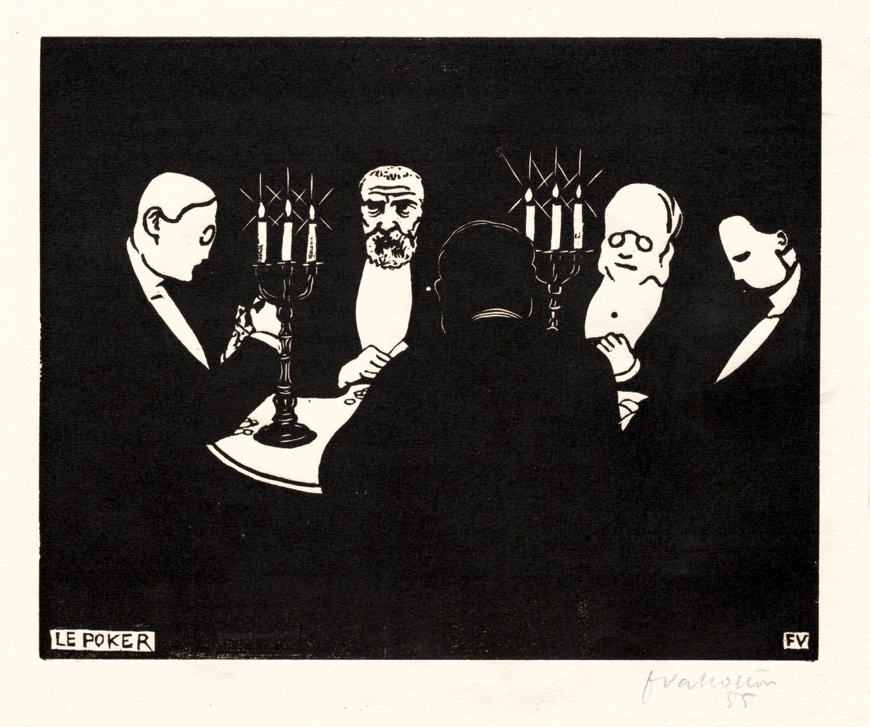 Póker de Félix Vallotton